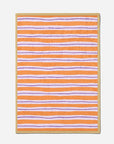 Pattern Rug-Stripe Orange