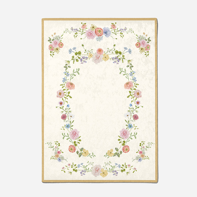 Frame Rug-Blossome Garden