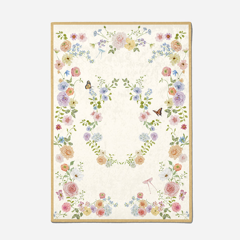 Frame Rug-Cotton Garden