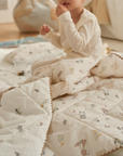 Organic Nap Mat and Blanket Set-Forest