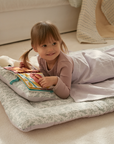 Organic Nap Mat and Blanket Set-Provance Lavender Field