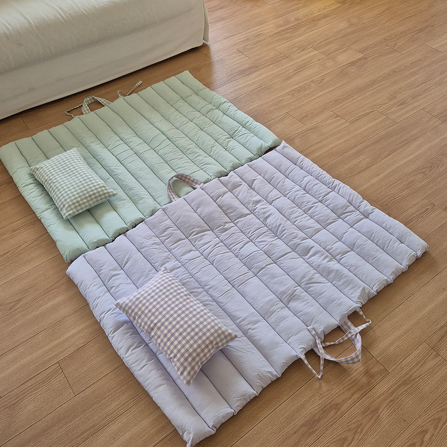 Organic Nap Mat Set -Check