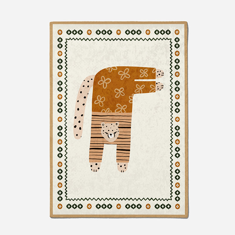 Frame Rug- Cheetah