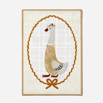 Frame Rug-Goose