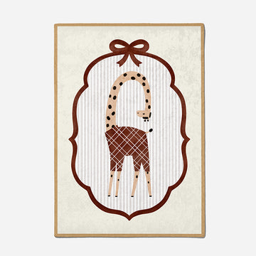 Frame Rug-Giraffe