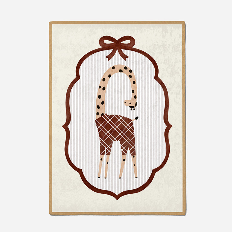 Frame Rug-Giraffe