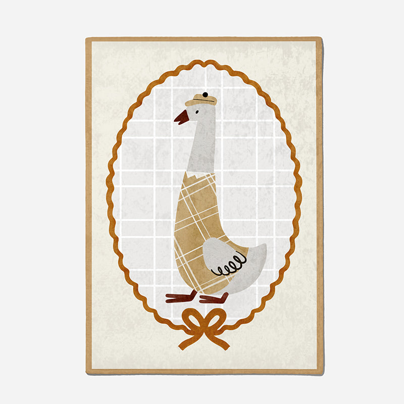Frame Rug-Goose