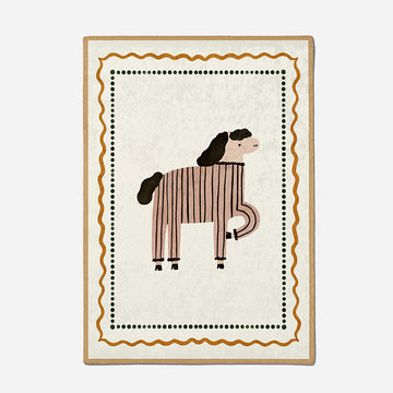 Frame Rug-Horse