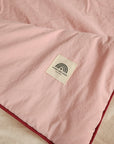 Organic Blanket-Kensington comforter Blanket Cherry and Pink